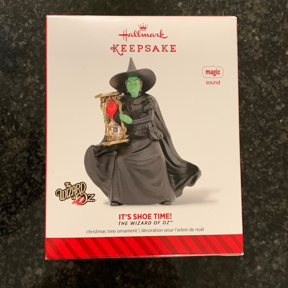 Hallmark Keepsake. Wizard of Oz. It’s shoe time.